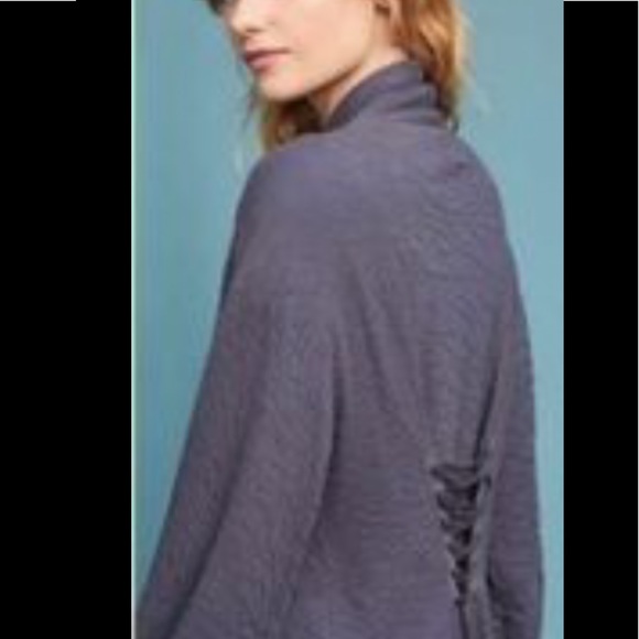 NWT Anthropologie t.LA corset back cardigan small - Picture 2 of 10